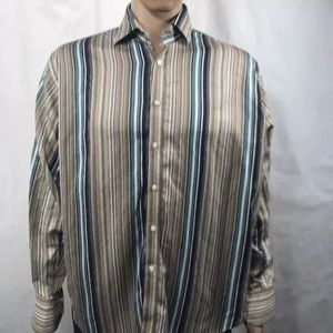 Thomas Dean Large Button Down